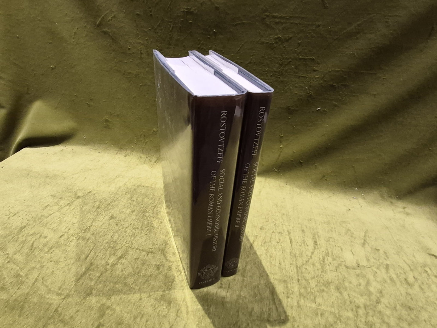 M Rostovtzeff Social & Economic History Roman Empire Vol.I&2, 1998 hardback2