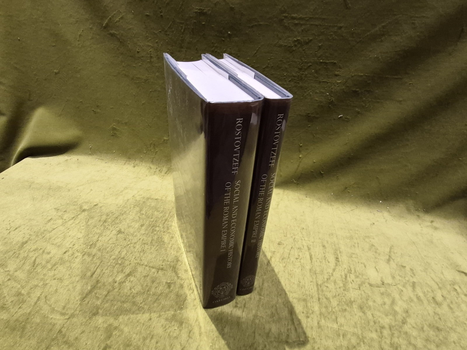 M Rostovtzeff Social & Economic History Roman Empire Vol.I&2, 1998 hardback2