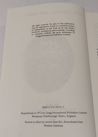 Life, Letters and Works of Louis Agassiz By Jules Marcou (1972) Book6