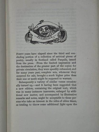 A Book of Scottish Pasquils 1868 William Paterson Edinburgh4
