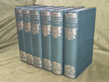 The Novels of the Sisters Bronte John Grant 1924 Edinburgh Incomplete 6 Volumes1