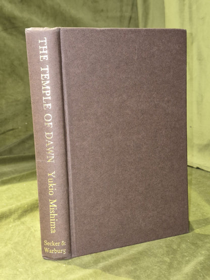 Temple of Dawn (The Sea of Fertility) by Yukio Mishima 1st UK edn hb dj2