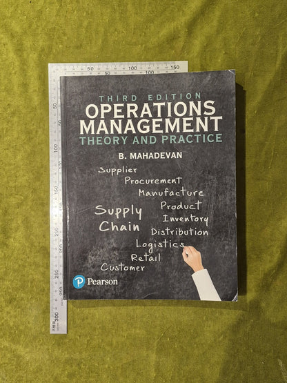 Operations Management Theory and Practice 3rd Edition - B Mahadevan - Pearson SC3