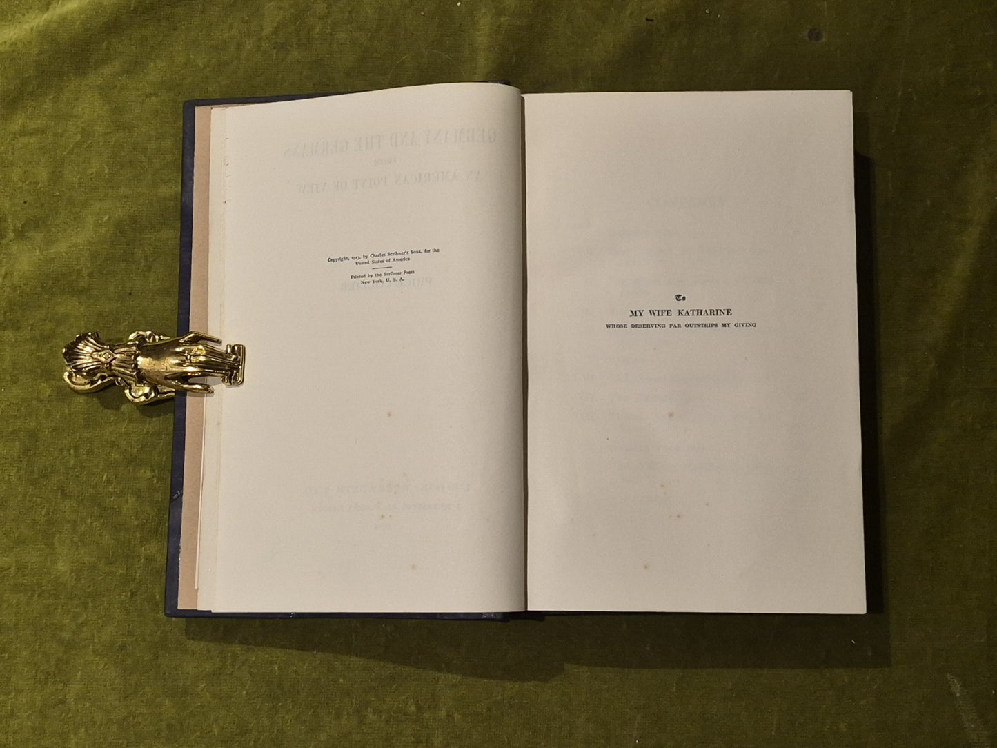 Germany and the Germans from an American Point of View - Price Collier 1914 HB5