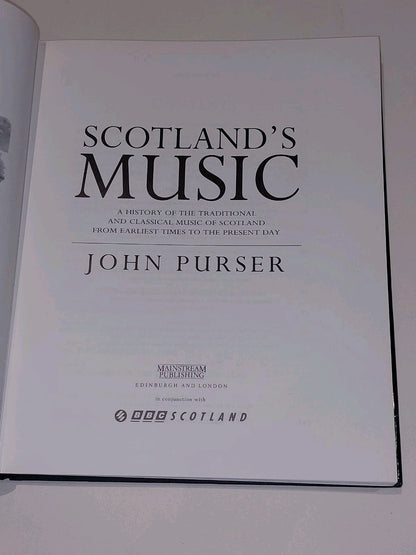 Scotland's Music : A History of the Traditional and Classical Music (1992) Hb3