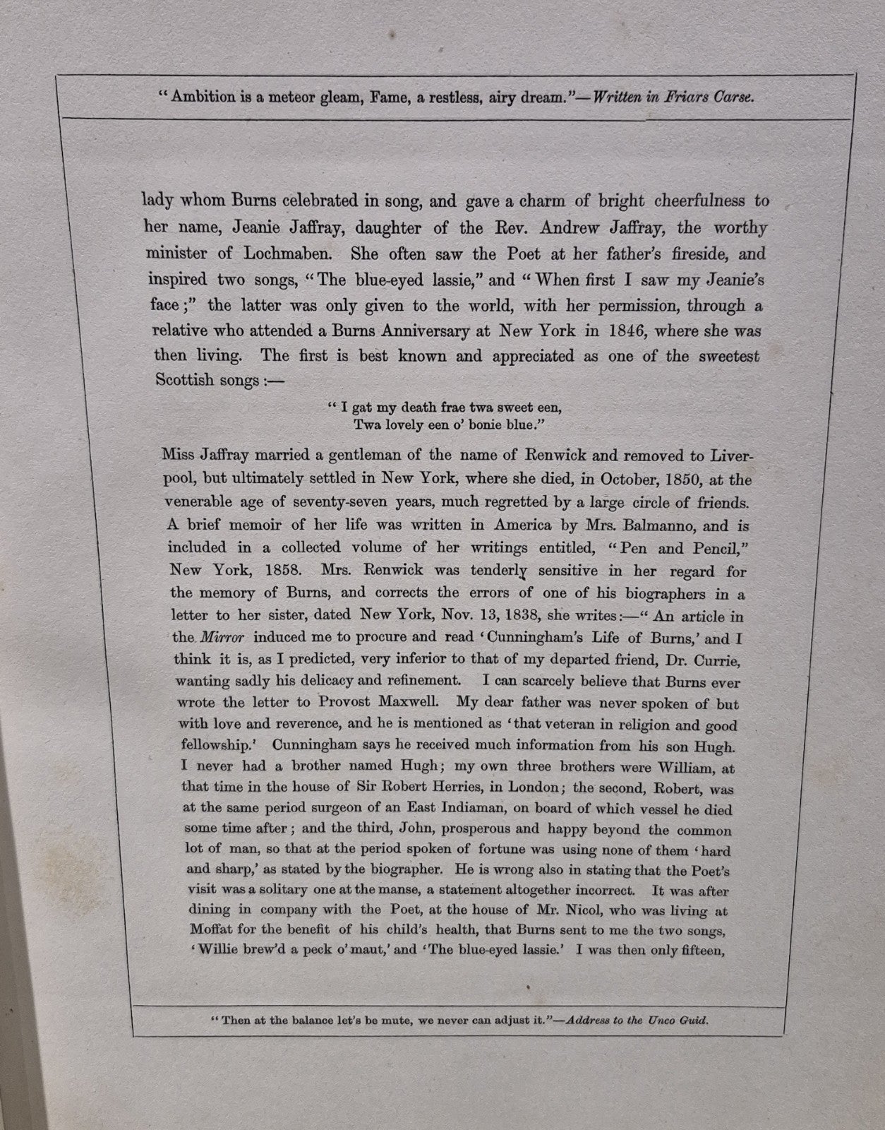 The Burns Calendar a Manual of Burnsiana (1874)7