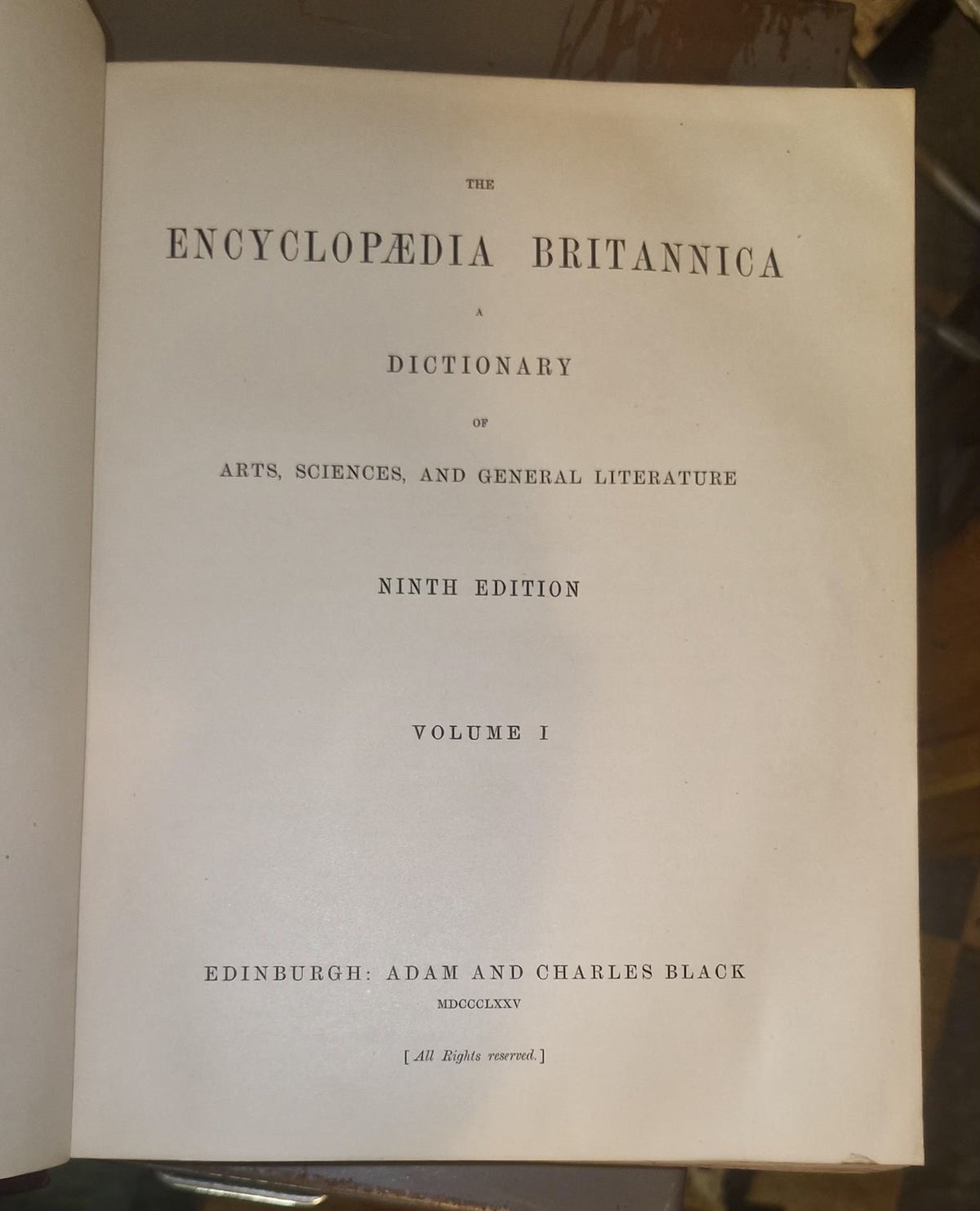 Encyclopedia Britannica Ninth Edition & Tenth Edition Plus Maps & Indexes11