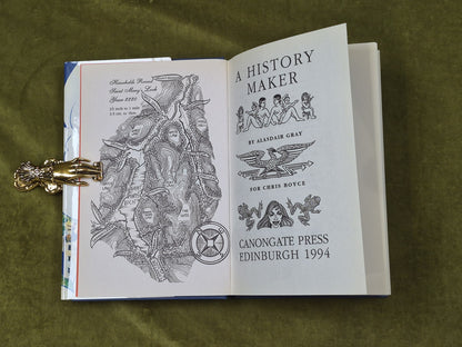 A History Maker - Alasdair Gray , Canongate 1994 1st HB DJ3