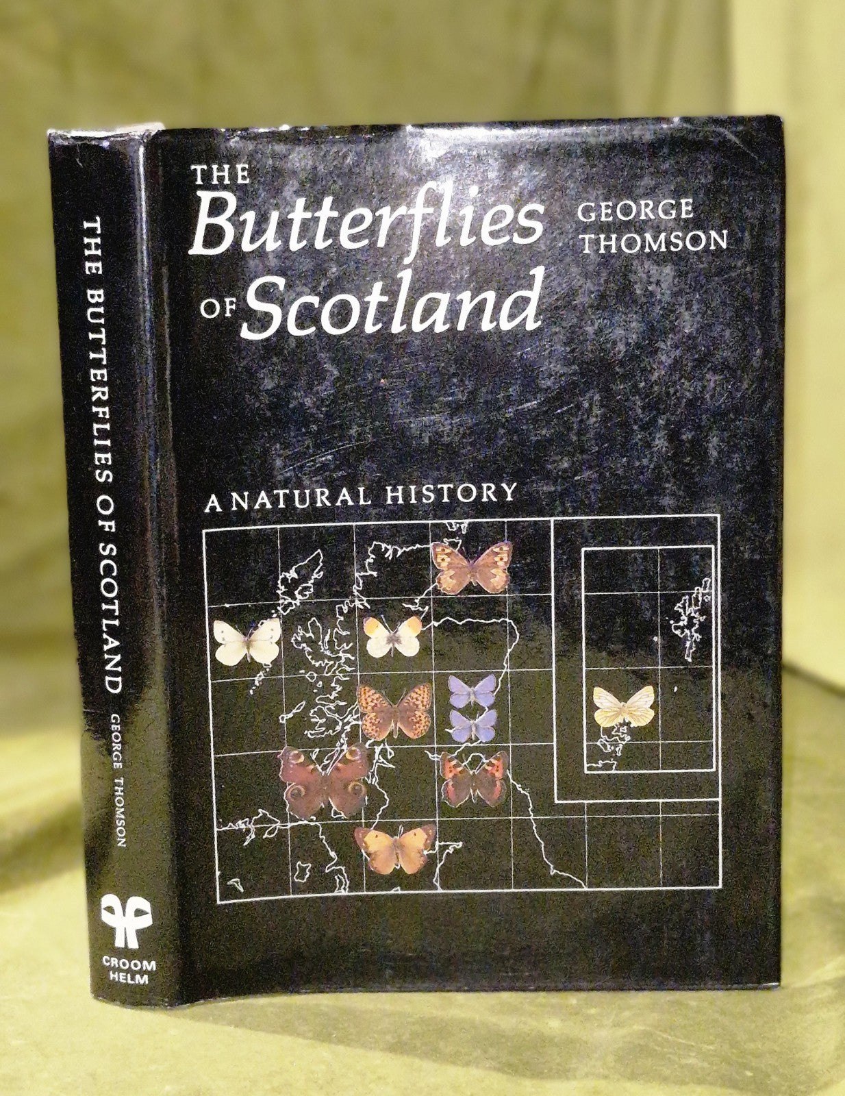 The Butterflies Of Scotland George Thomson 1980 Hardback Croom Helm 1st0