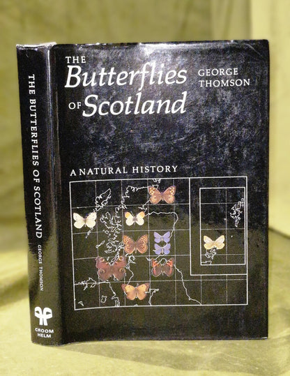 The Butterflies Of Scotland George Thomson 1980 Hardback Croom Helm 1st0