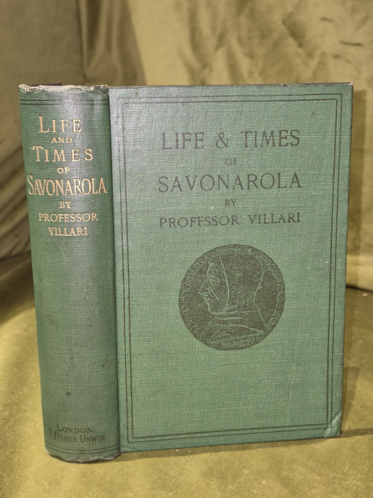 Life & Times of Machiavelli, Savonarola by Professor Villari (c. 1900)2