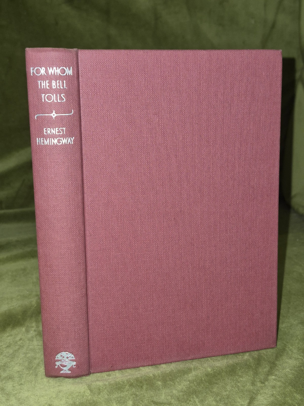 Ernest Hemingway For Whom The Bell Tolls First Edition 17th Imp Jonathathan Cape2