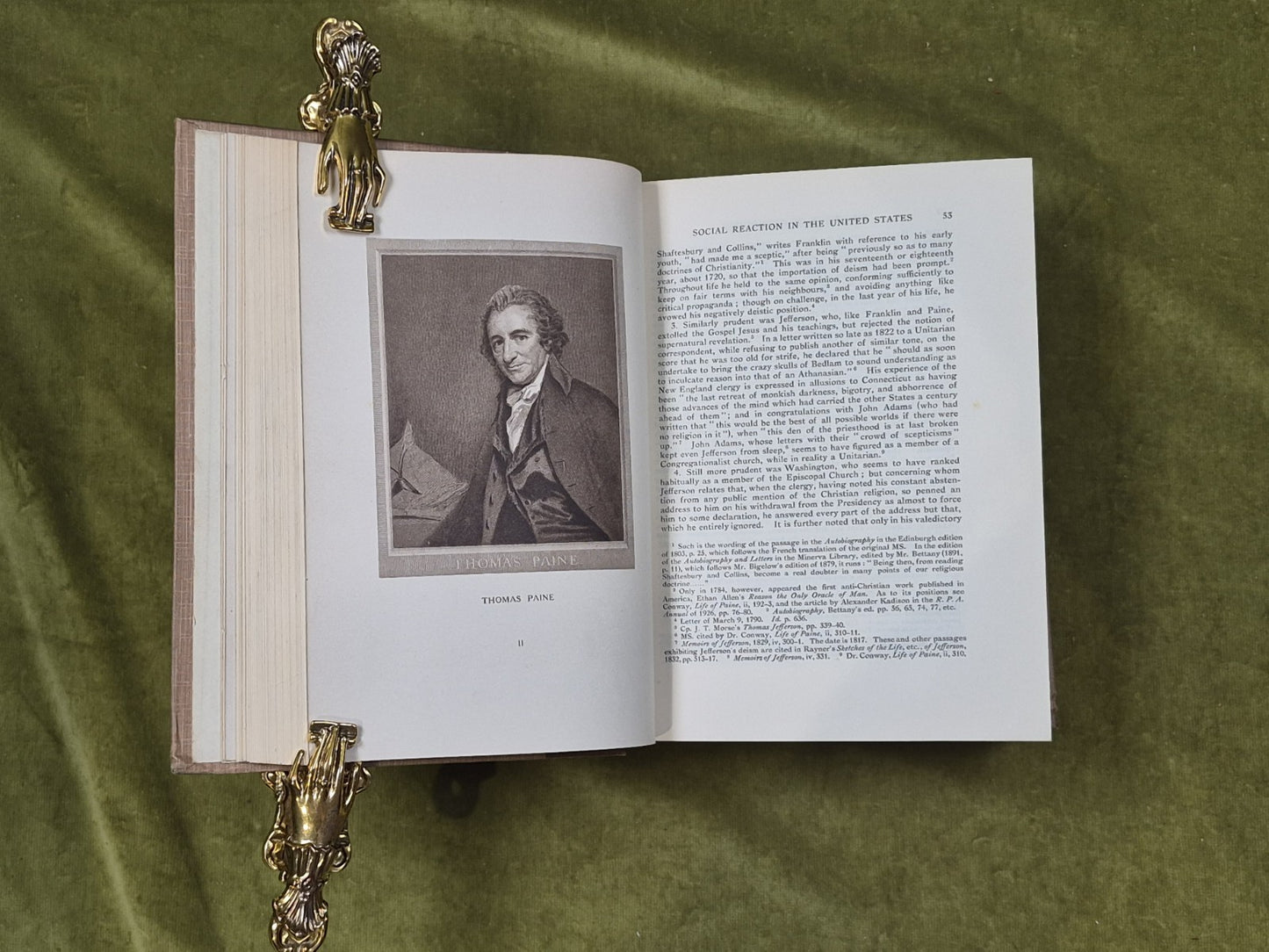 A History of Freethought in the Nineteenth Century - J M Robertson , Watts 19295