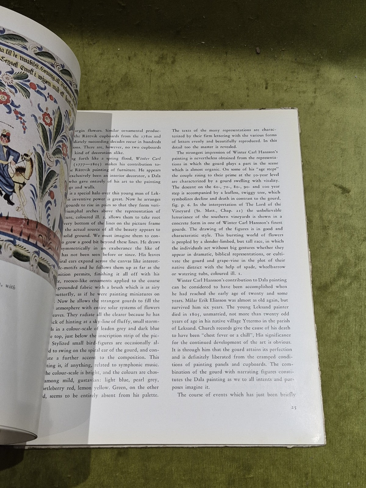 Masterpieces of Dala Peasant Paintings by Svante Svärdström (1957) Hb Book9