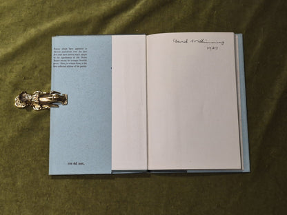 Still and All: Poems - Burns Singer - 1st Edition - HB DJ3