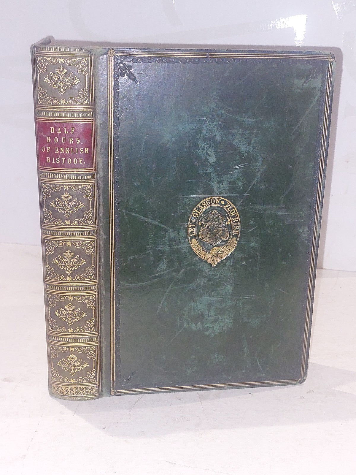 Half Hours of English History; Complete Edition Charles Knight 1853 Hb Leather 0