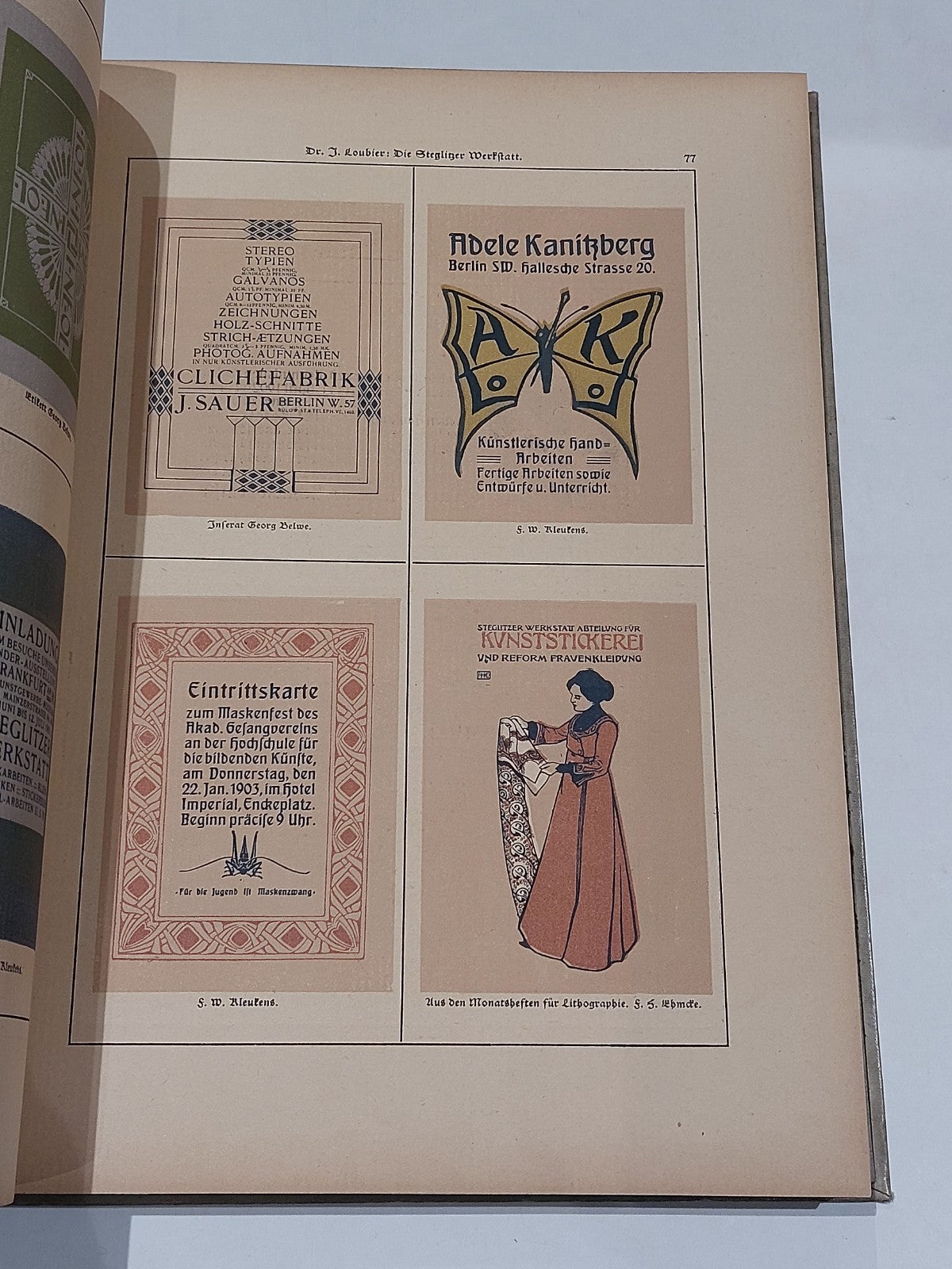 Deutsche Kunst Und Dekoration Band XIII Oktober 1903  Marz 1904 hb book8