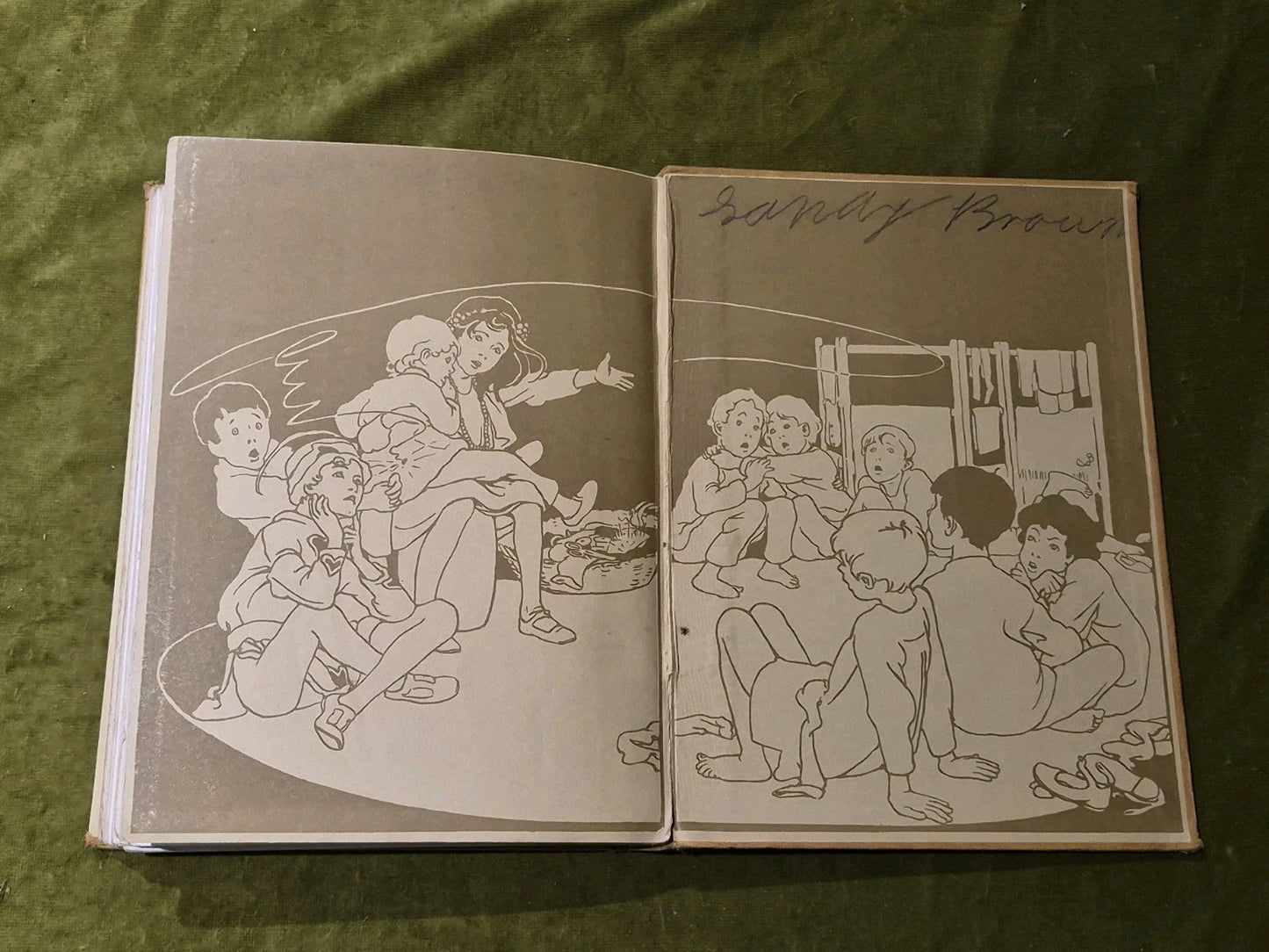 The Peter Pan Picture Book -1925 Vintage HC- Alice B Woodward & Daniel O'Connor16