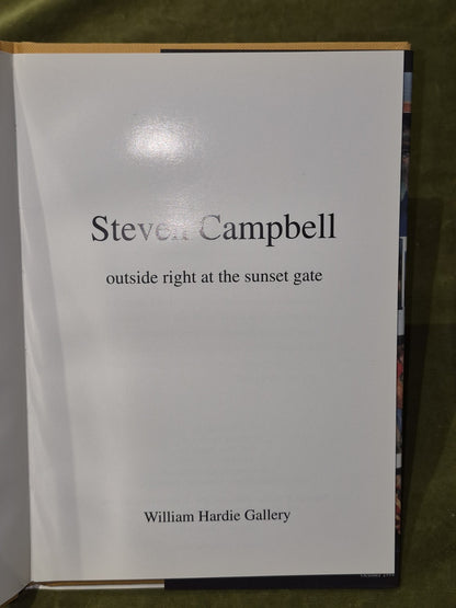 Steven Campbell, outside right at the sunset gate, 1994, Hardie Gallery4