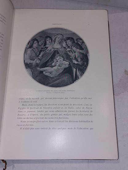Les Portraits de L'enfant Charles Moreau-Vauthier Leather in French (1901) Book7