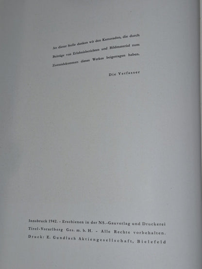 Kameradschaft Fur Narvik Marsch Nach Dem Norden 1942 Gauverlag Tirol Propaganda4
