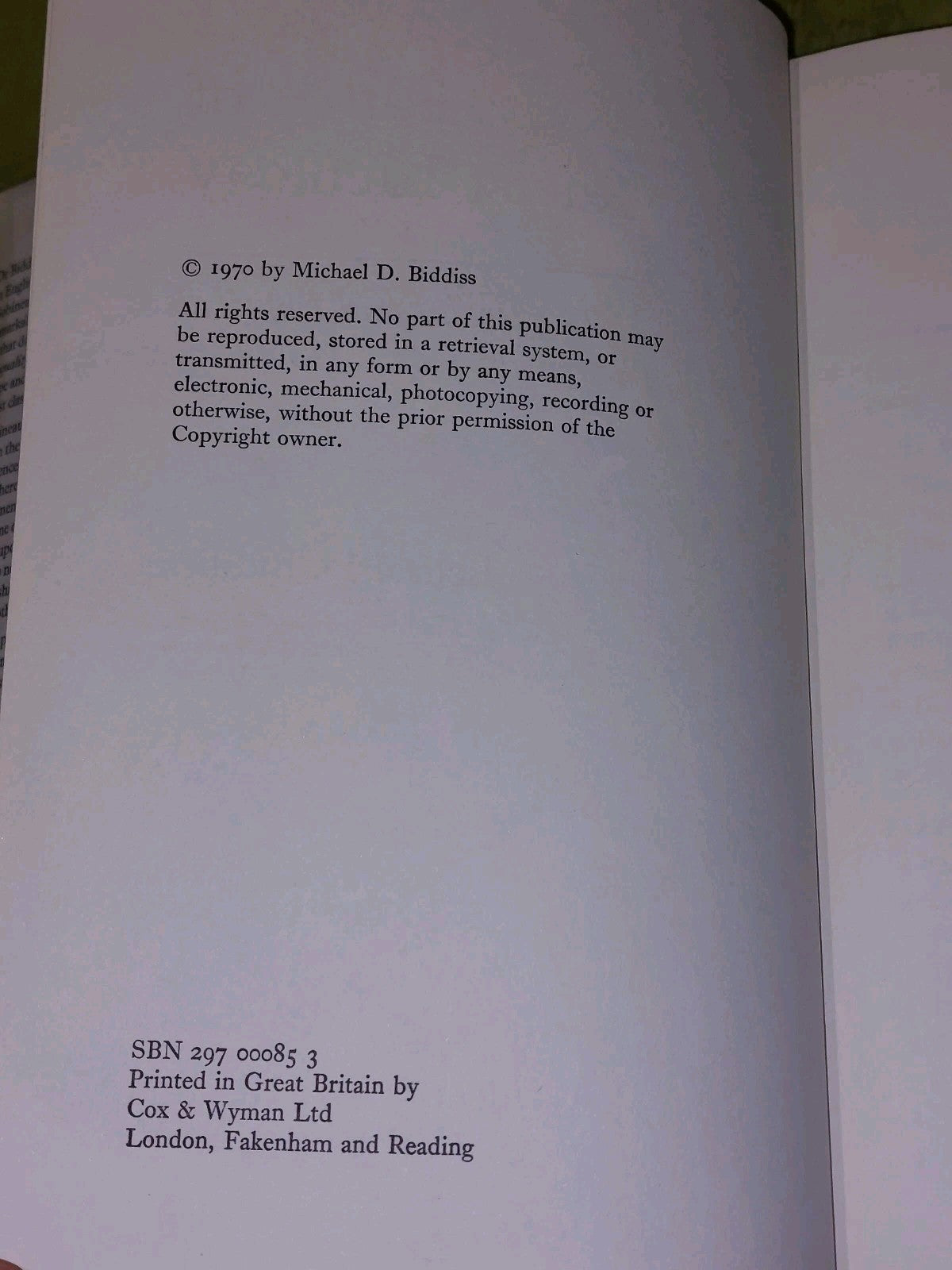 Father of Racist Ideology : Social & Political Thought of Count Gobineau Biddiss5