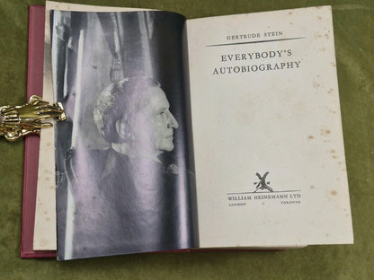 Everybody's Autobiography by Gertrude Stein - Heinemann, 1938 - 1st UK Edition6