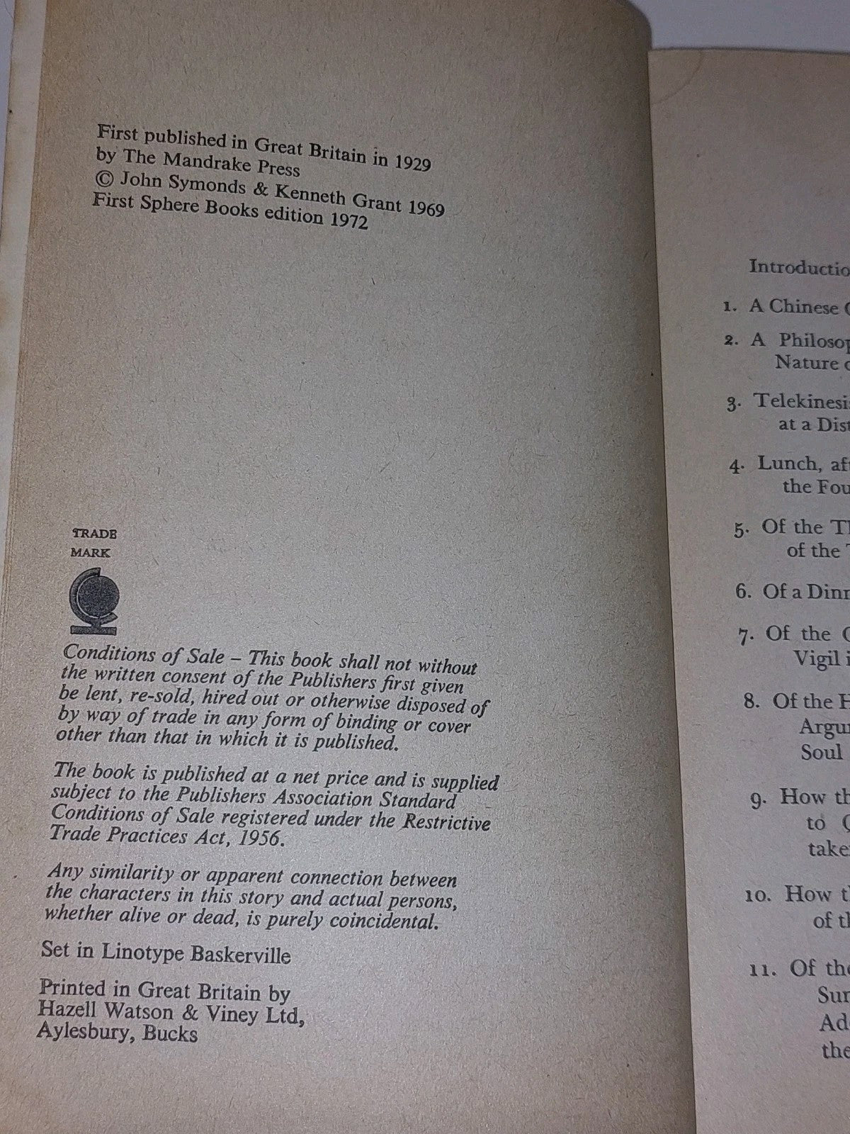 Aleister Crowley. Moonchild. Sphere Paperback (1972)5