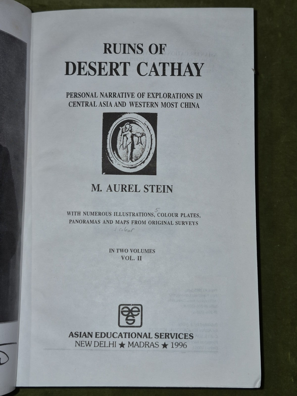 Ruins of Desert Cathay Aurel Stein Asian Educational Services 1996 Complete Set7