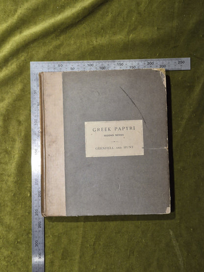 New Classical Fragments and Other Greek and Latin Papyri - Grenfell and Hunt3