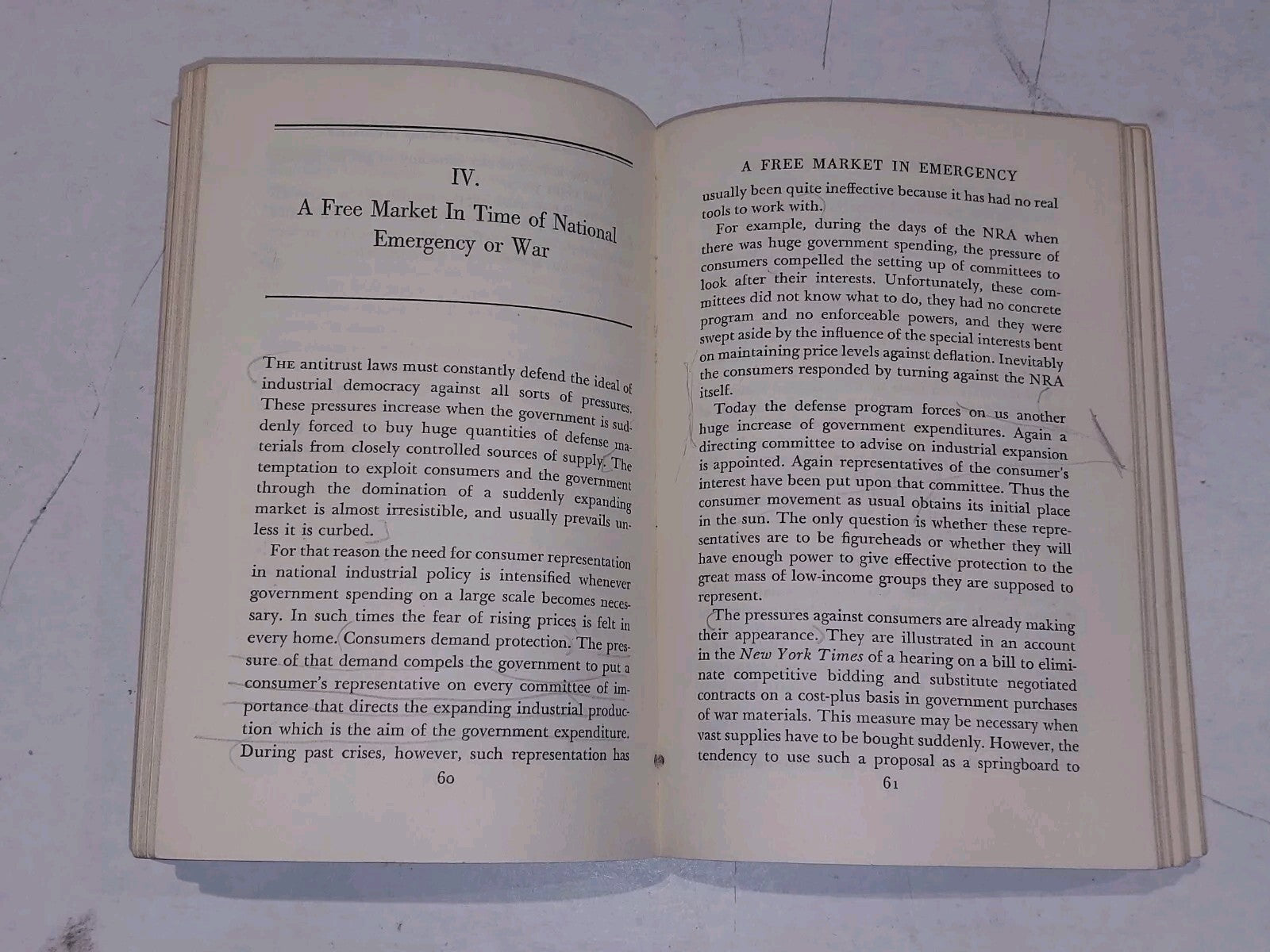 The Bottlenecks of Business (1940) Thurman W. Arnold Pb Book6