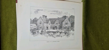 1903 A Book of Country Houses- Ernest Newton 62 Plates 1st Edition5