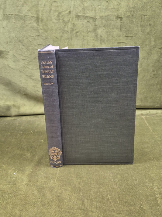 Sir James Wilson / Scottish Poems of Robert Burns in His Native Dialect 19250