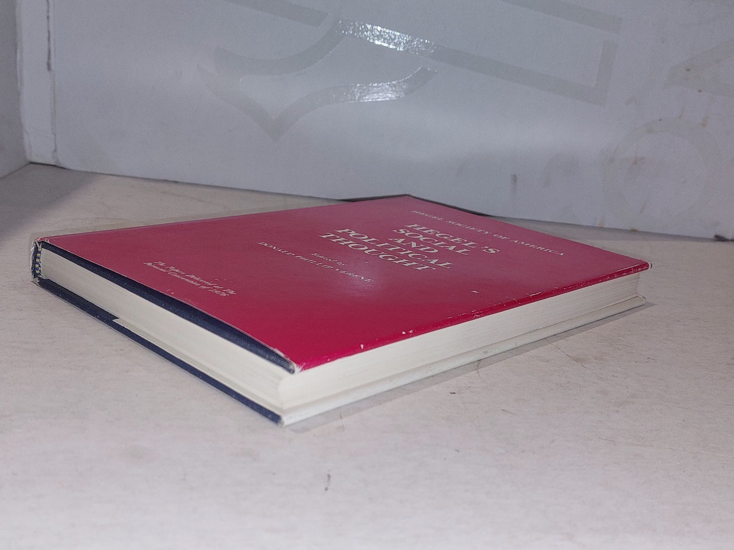 Hegel's Social and Political Thought, Donald Verene (1980) Hb Book3