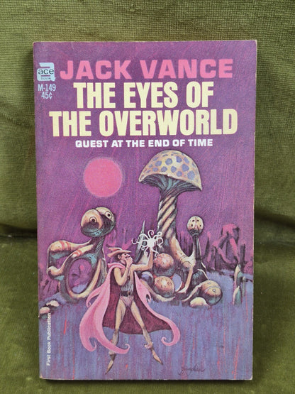 Jack Vance The Eyes of the Overworld 1966 First Edition Ace Paperback0