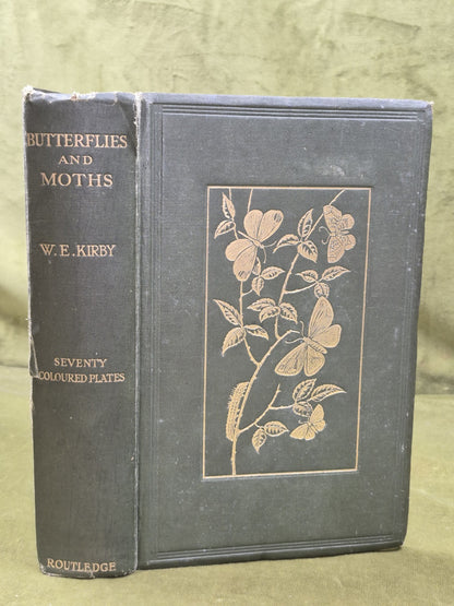 Butterflies & Moths of the United Kingdom Egmont Kirby First Edition Routledge 0