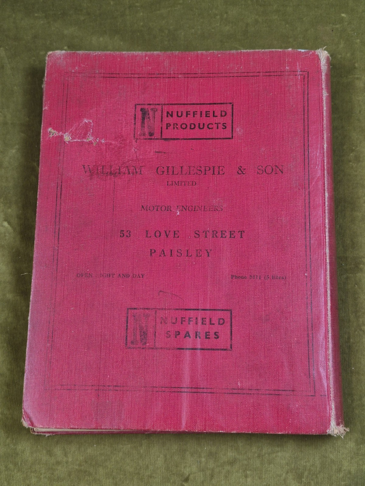 Paisley & District Bussiness Directory 1953-54 Coronation Edition Bothwell 1