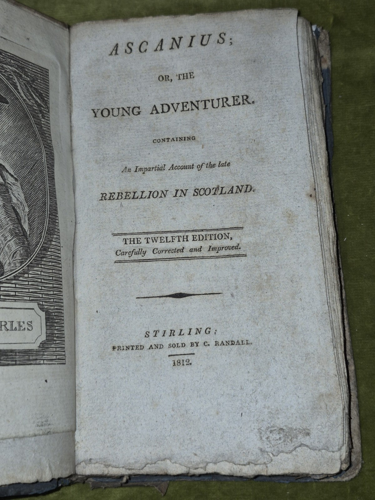 Ascanius or the Young Adventurer (c. 1818 Twelfth Edition) C. Randall Stirling4