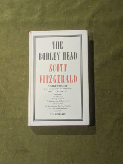 The Bodley Head Scott Fitzgerald VoL 6 : Short stories 1968 Reprint HB DJ0