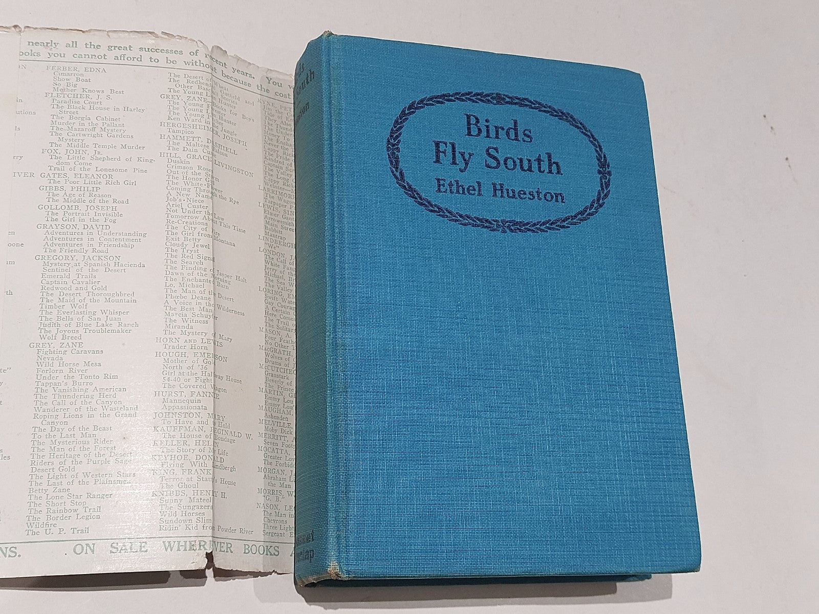 Birds Fly South by Hueston, Ethel 1930 [Grosset & Dunlap] Hb With Dustjacket 2