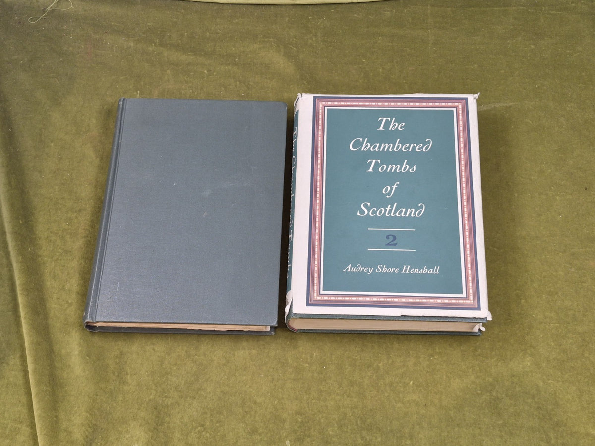 The Chambered Tombs of Scotland By Audrey Shore Henshall in 2 Vols 19630