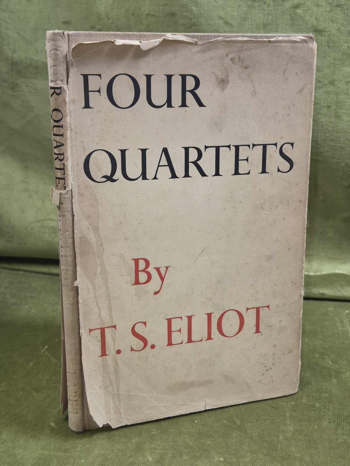 Four Quartets, T. S. Eliot. 1950. 1st Edition, 8th Print in Dust Jacket0