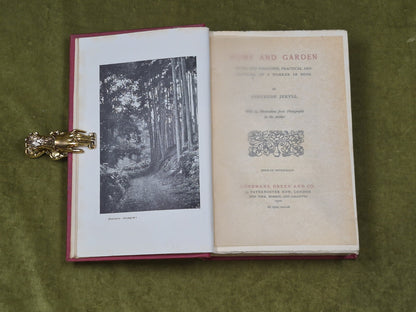 HOME AND GARDEN - Gertrude Jekyll , Longmans 1910 HB5