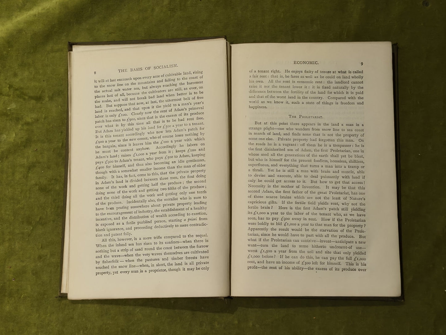 Fabian Essays in Socialism - George Bernard Shaw 1889 1st Ed, Walter Crane Cover4
