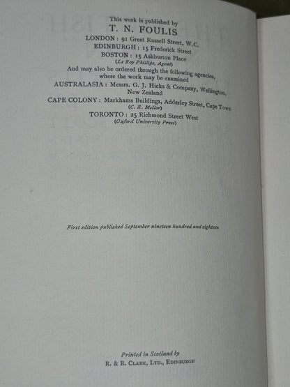 The Pictish Nation. Its People and its Church : Archibald B Scott : 19185