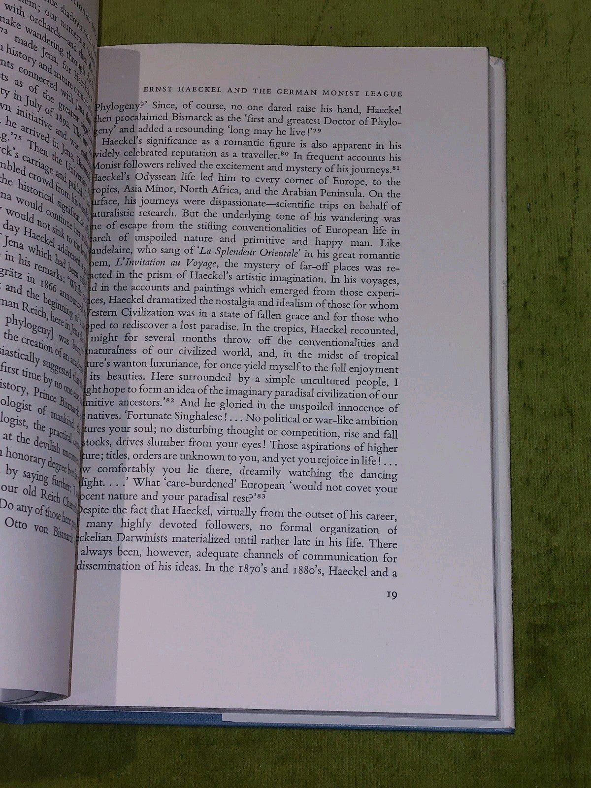 The Scientific Origins of National Socialism - Daniel Gasman (1971) 1st ed hb6