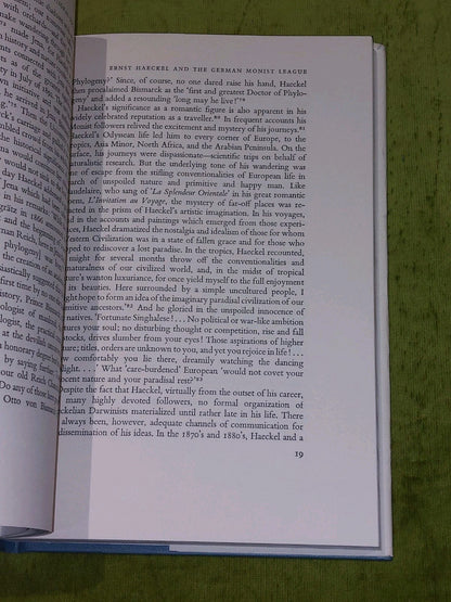 The Scientific Origins of National Socialism - Daniel Gasman (1971) 1st ed hb6