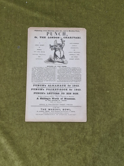 Punch's Pantomime or Harlequin King John & Magna Charta 1843 2nd Script in Wraps1