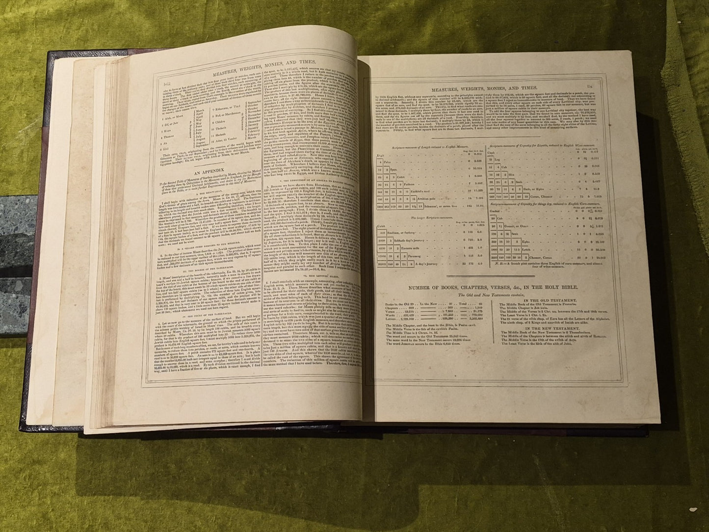 Holy Bible With Notes & Observations By Rev. John Brown Large Family Bible VGC10