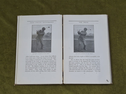 Golf Faults Illustrated by George W Beldam J H Taylor New & Enlarged ed c.19065